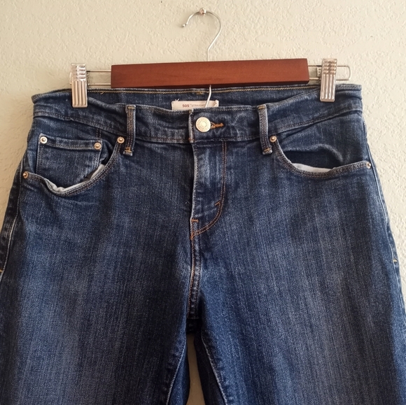 Levi's Western 505 Classic Straight Leg Upside Down Levis Stranger Things Collab - Picture 2 of 6